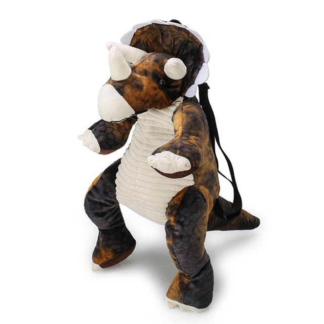 Mochila informal con dibujos de dinosaurios para niños y niñas, bolso cruzado de bandolera de hombro, a la moda, mochila infantil bonita