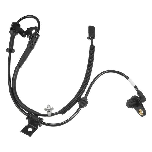 Unique Bargains ABS Sensor No.598101W000 Car Front Left ABS Wheel Speed Sensor for Kia Rio 2012-2017 ABS Metal Black