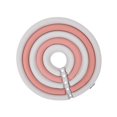 thumbnail image 1 of pitrice Réglable Collier Récupération Anti-Morsure Cône Protecteur Souple pour Chat de Compagnie Gris Rose S, 1 of 8