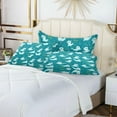 thumbnail image 7 of GZHJMY Cute Sea Lion Seaweed Zippered Velvet Pillowcases,Super Soft and Cozy Luxury Plush Pillow Case Bed Pillow Pillowcases,King Size 20x40 in Home Decor, 7 of 7