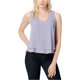 thumbnail image 1 of bar III Blusa tejida con dobladillo con volantes para mujer, Púrpura, X-Large, 1 of 1