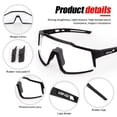 thumbnail image 4 of Gafas de Ciclismo KAPVOE K9022 Fotocromáticas UV400 para Hombre y Mujer, 4 of 6