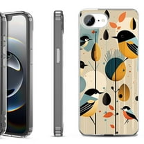 Shockproof Protective Phone Case for iPhone 16e, by OneToughShield - Bird Cardinal