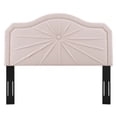 thumbnail image 4 of Headboard, King Size, Velvet, Pink, Modern Contemporary Urban Design, Bedroom Master Guest Suite, 4 of 10