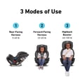 thumbnail image 2 of Graco TriRide 3-in-1 Convertible Car Seat - Highback Booster, Forward & Rear Facing modes, Suitable from Newborn to Preschooler, Perfect for Long Journeys in Redmond Color, 2 of 5