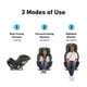 thumbnail image 2 of Graco TriRide 3-in-1 Convertible Car Seat - Highback Booster, Forward & Rear Facing modes, Suitable from Newborn to Preschooler, Perfect for Long Journeys in Redmond Color, 2 of 5