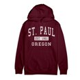 thumbnail image 1 of St. Paul Oregon Classic Established Premium Cotton Hoodie, 1 of 1