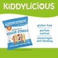 thumbnail image 4 of Kiddylicious Cheesy Flavoured Veggie Straws Baby Snacks Big Pack 10 x 12g, British Import (Pack of 3), 4 of 4