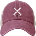 thumbnail image 3 of Xrp Ripple Mesh Baseball Cap Cotton Vintage Cowboy Hat, 3 of 8