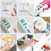Magic Sponge Eraser, 100 Pack Melamine Sponge Foam, Multi-Functional Household Cleaning Sponge for Kitchen, Bathroom, Sink, Bathtub, Shoes, Wall