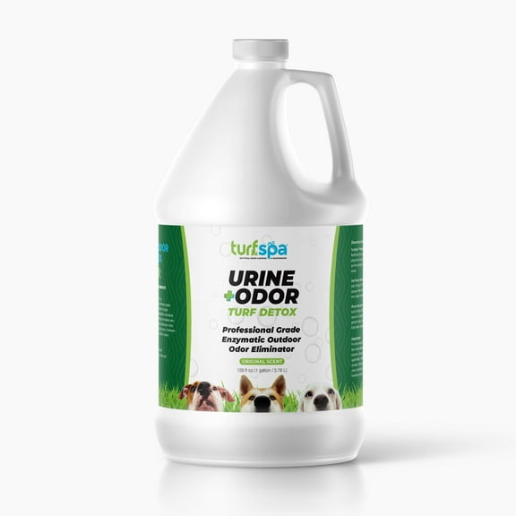 TurfSpa⢠Urine & Odor Turf Detox, Pet Odor Eliminator for Home 1 Gallon