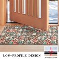 thumbnail image 3 of Pioneer Flower Floral Print Pattern Door Rugs,Washable Non Slip Door Mats Indoor,Decorative Door Mats,Entry Mat Indoor for Entrance,Bedroom,Kitchen,Bathroom,17"x30", 3 of 6