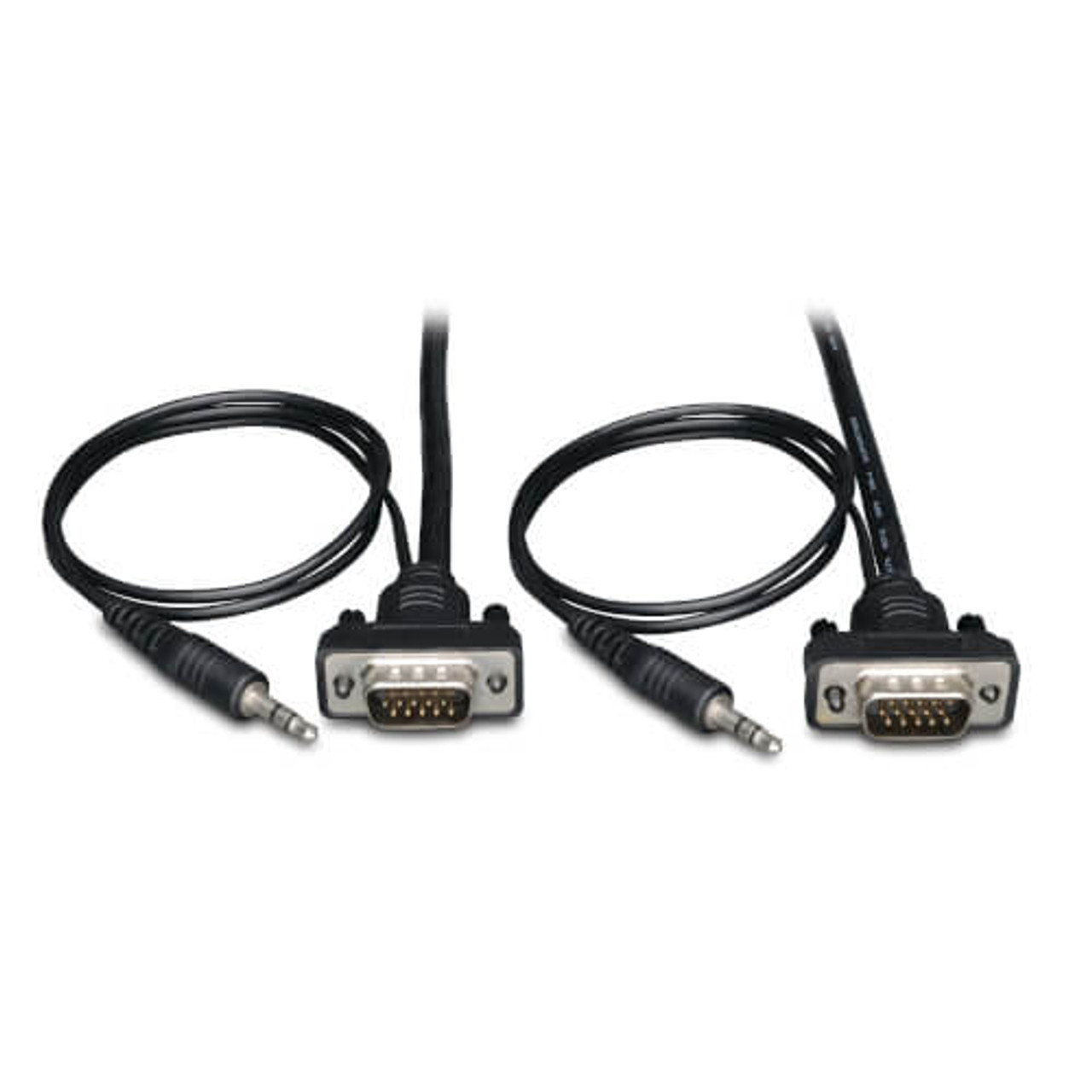 Tripp Lite P512-006 6 ft. VGA Monitor Cable HD-15M to HD-15M Gold Connectors - image 2 of 4