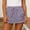 Purple, variant on ZHOGXU Women'S Skirt Summer Drawstring Elastic Waist Solid Color A Line Fashion Comfortable Mini Skirt With Pocket For Everyday Wear,Black,L