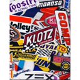 thumbnail image 3 of Racing Decal Sticker 25 Piece Assortment Pack By Crash Daddy, 3 of 3