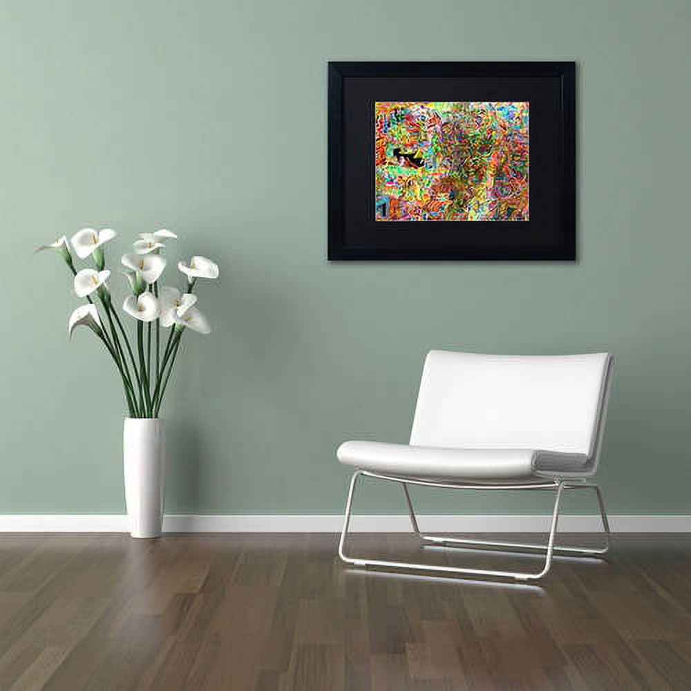Trademark Fine Art "Scenes Of Vancouver" Canvas Art by Josh Byer, Black Matte, Black Frame