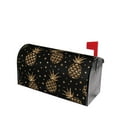 thumbnail image 5 of Picia Gold Glitter Pineapples Magnetic Mailbox Cover Standard Size-, 5 of 9