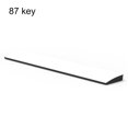 thumbnail image 3 of Ajazz Laptop Keyboard Soporte de pulsera Pad Suave Portátil Ergonómico Rebote Slow Teclado Mano Resto Hogar Dormitorio Dormitorio PC Suministros Blanco 87 Llaves kenally EL005686-02, 3 of 7