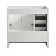 thumbnail image 4 of Fresca Imperia 36" Free Standing Bathroom Cabinet - Left in Glossy White, 4 of 4