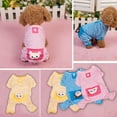 thumbnail image 5 of Ropa de cuatro patas para mascotas Ropa para mascotas con bolsillo trasero Ropa para perros a rayas MFZFUKR xs, 5 of 5