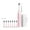 Pink, variant on Ultrasonic Electric Toothbrush 32,000 Times/Min High Frequency Cleaning 6 Modes with 8 Brush Heads for Effective Dental Care Rechargeable USB Powered