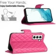 thumbnail image 5 of Allytech Wallet Case for Samsung Galaxy S23 with Card Cash Slots, Luxury Premium PU Leather Kickstand Shoulder Strap Lanyard Shockproof Anti-Fall Full Body Protective Flip Shell - Rose, 5 of 8