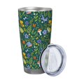 thumbnail image 2 of Balery Forest Flora And Fauna Pattern 20oz Insulated Car Cup with Dual Drink Lids, Stainless Steel Travel Mug Eco-Friendly and Leak-Proof-Without Straw, 2 of 8