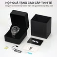 thumbnail image 4 of Men's Watches Luxury Quartz Wristwatch Men Business Casual Watch Fashion Luminous Clock Stainless Steel Waterproof Watch, 4 of 5