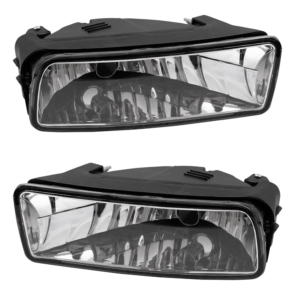 Driver and Passenger Fog Lights Lamps Replacement for Ford 2L1Z15201AB 4L1Z15200AA 
