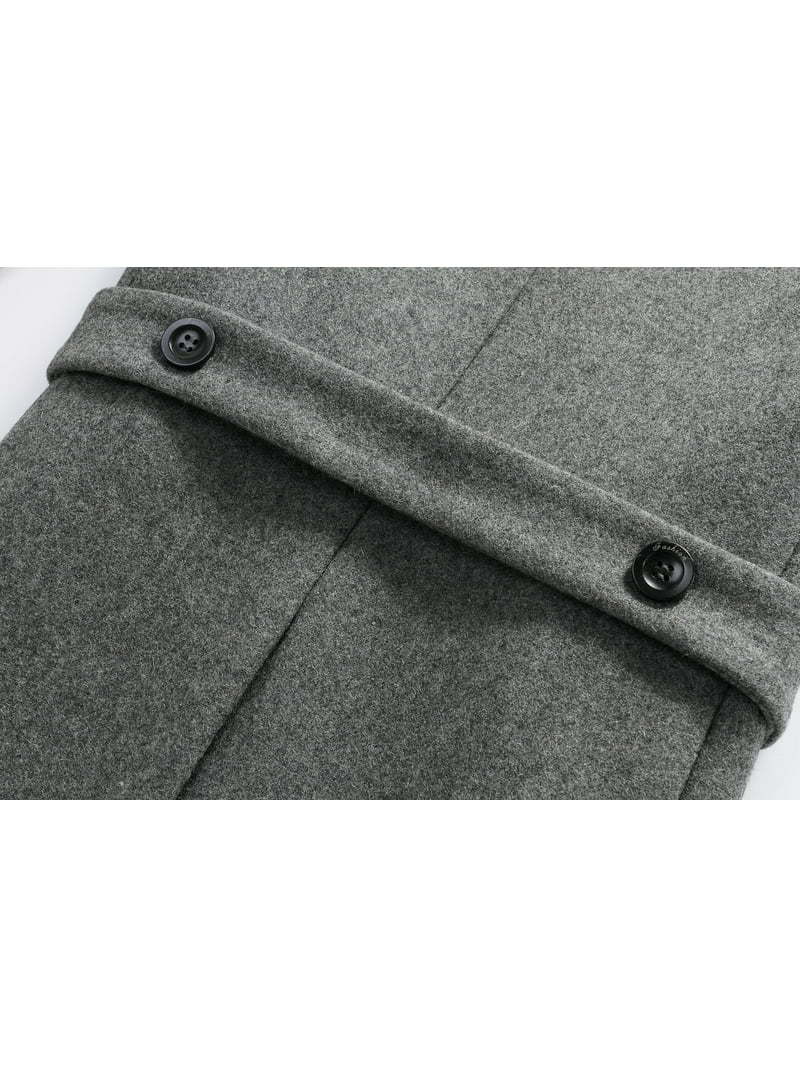 ジャケット・アウター STONE  90s WOOL PEA COAT Vintage 90's Sterlingwear DSCP Men Black Wool PEA Coat