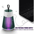thumbnail image 3 of 2024 New Mosquito Zapper (Grey, 1pcs), Mosquito Killer, Outdoor Waterproof Mosquito Lamp, Bedbugs Heater, USB Charging Mosquitoes Zapper for Home, Cam, 3 of 5
