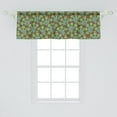 thumbnail image 2 of Ambesonne Floral Window Valance, Mandala Pattern, 54" X 18", Multicolor, 2 of 3
