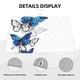 thumbnail image 3 of Balery Blue Flying Butterflies Alfombrilla de Secado para Cocina, 18x24 Pulgadas, Súper Absorbente para Platos y Encimeras, 3 of 7