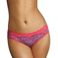 thumbnail image 2 of Maidenform Abstract Pink Micro Cheekini Panty with Lace - Size 8, 2 of 2