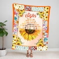 thumbnail image 4 of Luxury Blanket 50x60, Sister Gifts for Christmas, Sister Gifts, Sister Blanket, Sister Birthday Gifts from Sister, Sister Gifts for Christmas, 4 of 5