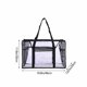 thumbnail image 3 of Bolso de Playa Transparente E Impermeable – Bolso Grande Tipo Gelatina con Cremallera, Bolsa de Piscina a Prueba de Arena para Mujer, Artículos Esenciales de Viaje para Vacaciones, Cruceros, Natación, 3 of 6