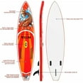 thumbnail image 4 of WINGOMART XL 12ft Inflatable Stand Up Paddle Board 12'x35"x6" w/ Premium SUP Accessories & Carry Bag, Wide Stance Bottom Fin for Paddling, Surf Control, Non-Slip Deck, Tulum Edition, 4 of 10