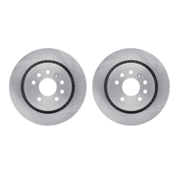 Dynamic Friction Company Rear Brake Rotors 6002-65018