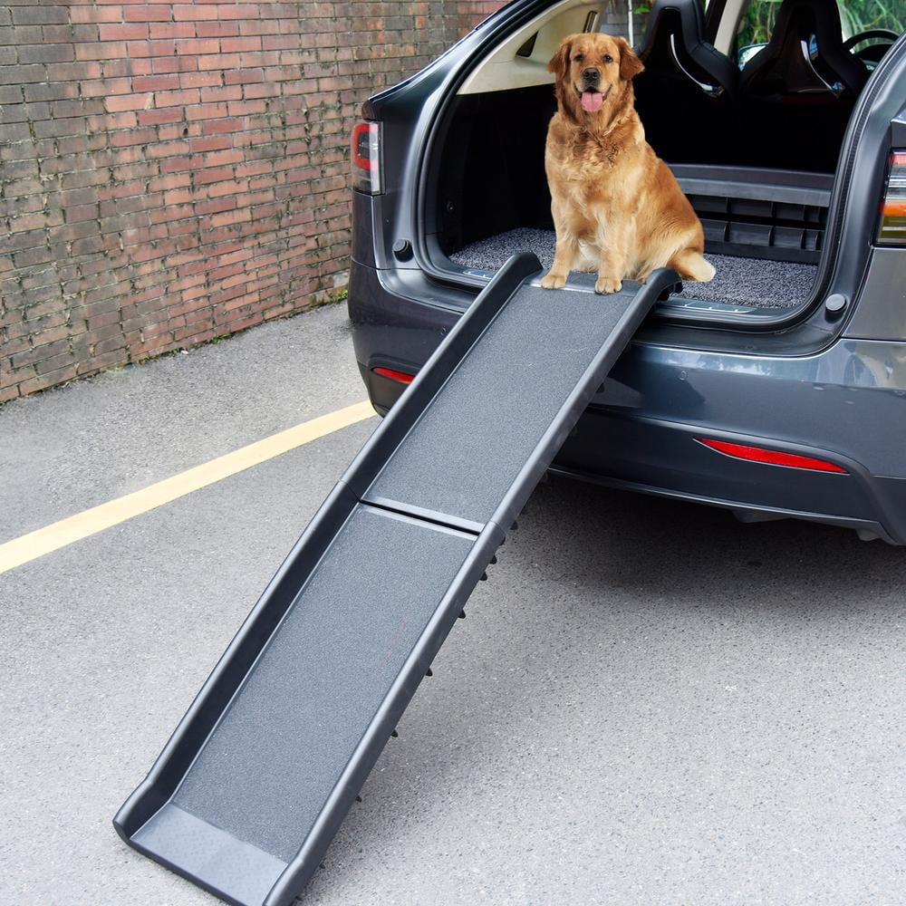 61"HEAVY DUTY Folding Dog Ramp Pet Ramps for SUV Cars 61"HEAVY DUTY Folding Dog Ramp Pet Ramps for SUV Cars