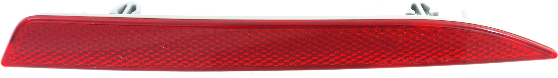 Bumper Reflector Compatible With 2013-2019 Ford Taurus Police Interceptor Sedan Rear, Right Passenger