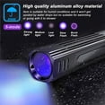 thumbnail image 2 of "Wood's Lamp pet cat, dog Wood's Black light Flashlight cat Ringworm Detector,Doctor Pet Urine Detector,for Analyzing Skin Dog Cat Care Bed Bug Inspect.", 2 of 6