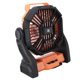 thumbnail image 1 of M Buder Ventilador de Camping Al Aire Libre Portátil Recargable con Linterna LED 10400mAh Batería, Rotación 90 Grados para Viajes y Oficina (Anaranjado), 1 of 9