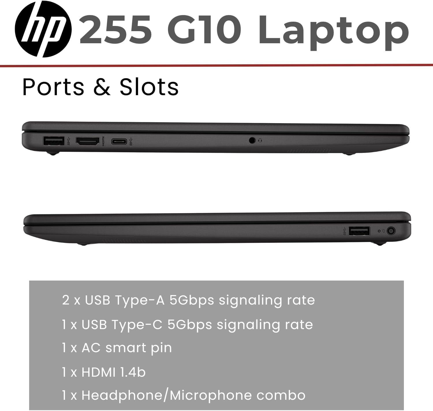 HP 15 Laptop, AMD Ryzen 3 3250U Processor, 8 GB RAM, 256 GB SSD