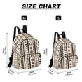 thumbnail image 2 of FORMRS Mini Backpack Purse for Women Travel Daypack Casual Shoulder Bag, Black Abstract Dots, 2 of 7
