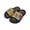 Abstract Cartoon Monster Geometric Pattern, variant on Kids Cartoon Space Slides - Non-Slip Lightweight EVA Sandals with Planet & Rocket Print - Perfect for Beach, Pool & Indoor Play