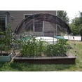 thumbnail image 5 of Agfabric 60% Shade Cloth Sunblock Fabric Cut Edge with Free Cilps UV Resistant for Garden Plants Cover, Black, 12 x 16ft, 5 of 7