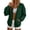 (New12)Green, variant on Women's Trendy Cardigan Jacket Casual Long Sleeve Pocket Loose Fit Loungewear Daily Fall Workout Layering Jacket for Women