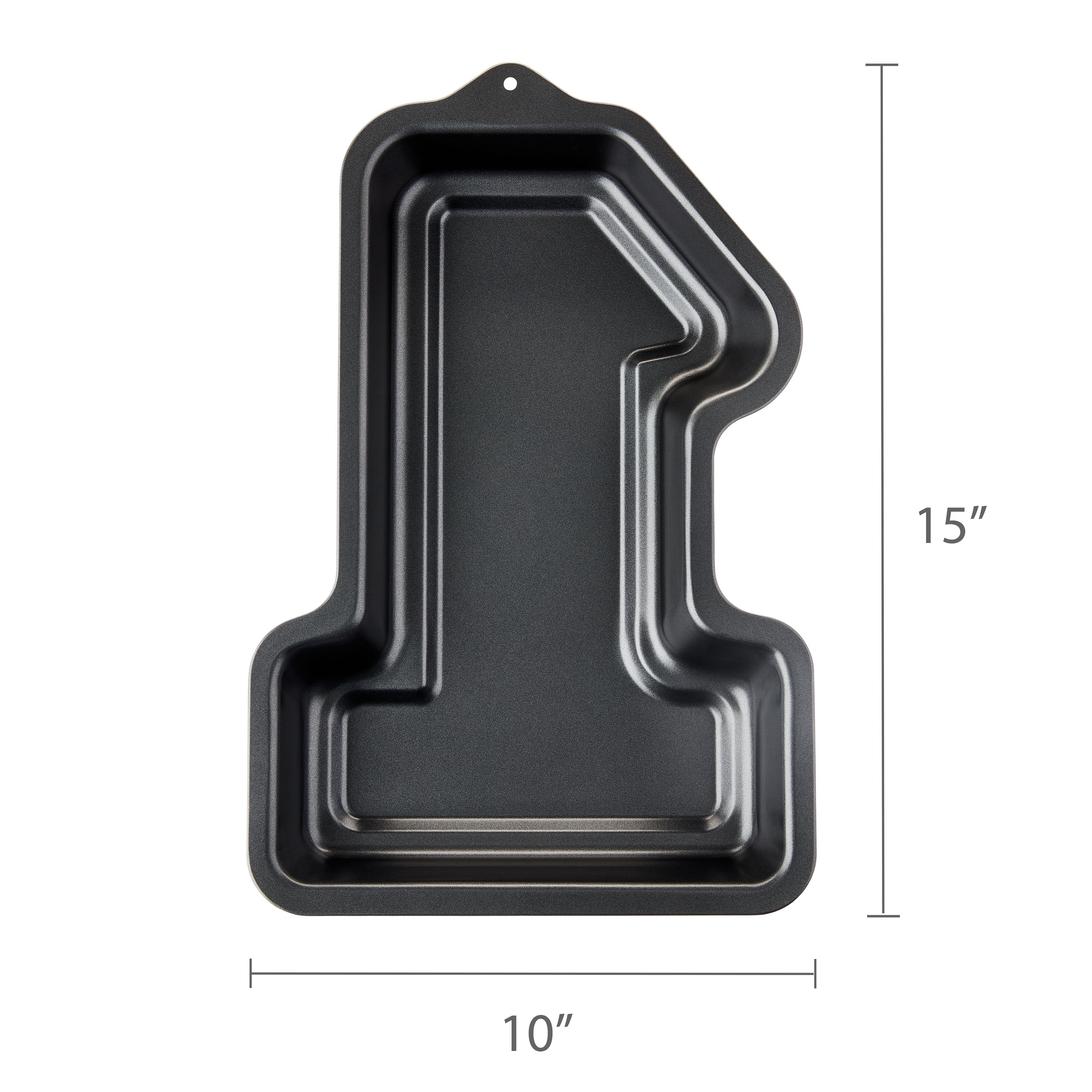 15" x 10" Number 1 Carbon Steel Cake Pan, by Way To Celebrate