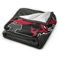 thumbnail image 2 of Albright A College Logo Fleece Blanket, Very Soft Microfiber Flannel Blanket for Couch Warm and Cozy for All Seasons, 2 of 6