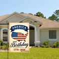 thumbnail image 2 of Amhnf America 250th Birthday 1776 2026 Usa Map Flag Linen Garden Flag For Home Outdoor Garden Yard Decor 12x18 inch, 2 of 5